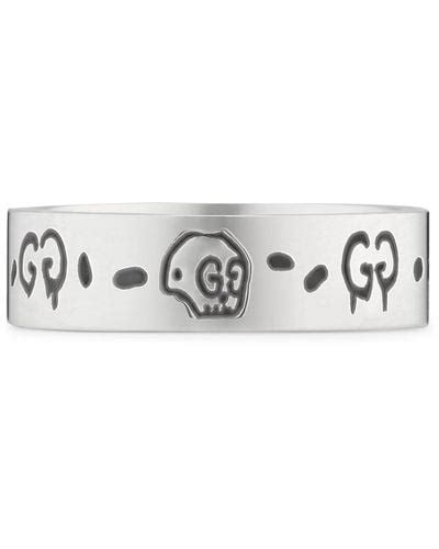 gucci heart ring size 6|Gucci ghost ring women.